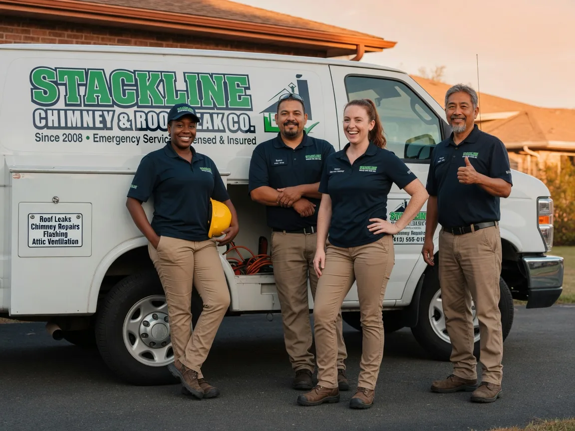 Chimney flashing repair company in Essex, CA